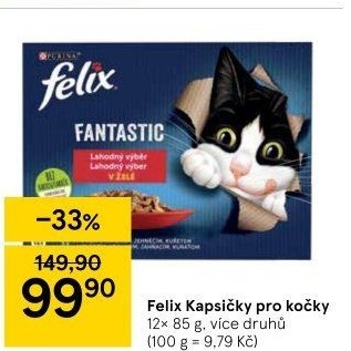 Kapsičky pro kočky Felix Purina