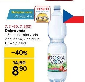 Ochucená voda Dobrá voda