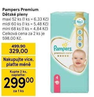 Pleny dětské Pampers Premium Care
