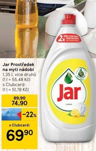 Prostředek na nádobí Jar