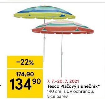 Slunečník Tesco