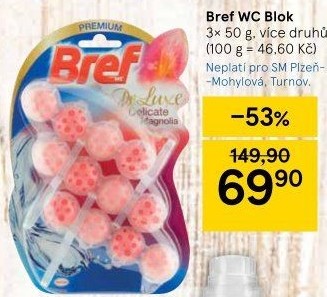 WC blok Bref