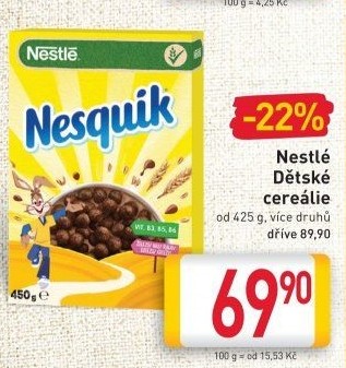 Cereálie Nestlé