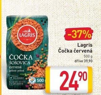 Čočka červená Lagris
