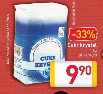 Cukr krystal