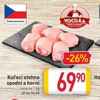 Kuřecí stehna Vocílka