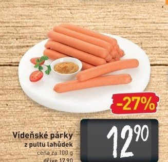 Párky vídeňské