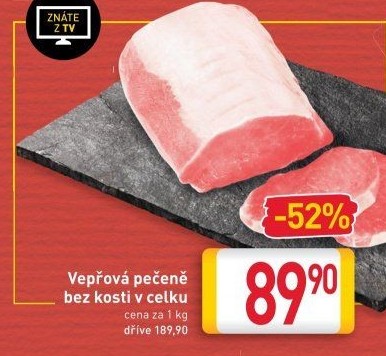 Vepřová pečeně bez kosti
