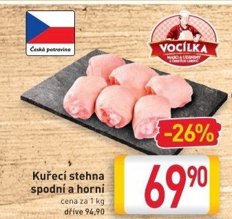 Kuřecí stehna Vocílka