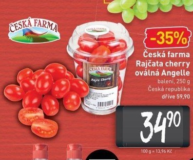 Rajčata cherry Česká farma