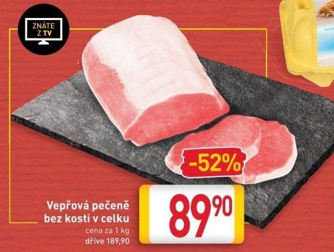 Vepřová pečeně bez kosti