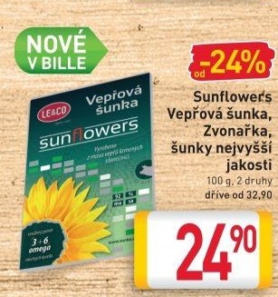 Vepřová šunka Sunflowers Le&amp