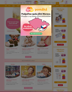 akční leták Teta drogerie 7.7.2021-13.7.2021