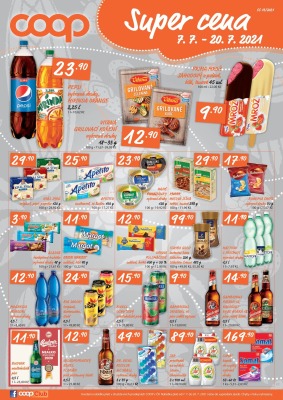 akční leták COOP 7.7.2021-20.7.2021