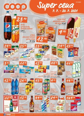 akční leták COOP 7.7.2021-13.7.2021