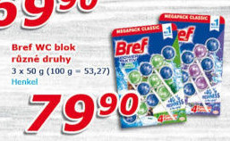 WC blok Bref