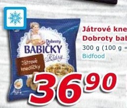 Knedlíčky játrové mražené Dobroty Babičky Kláry