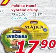 Paštiky Hamé