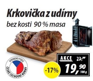 Krkovička z udírny