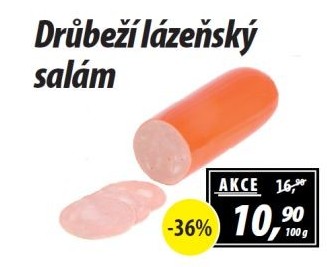 Salám drůbeží lázeňský