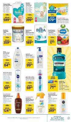 akční leták Tesco 14.7.2021-20.7.2021