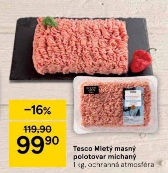 Mleté maso mix Tesco