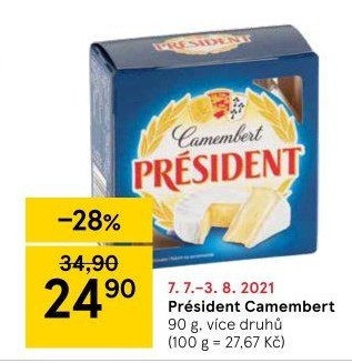 Sýr Camembert Président