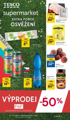 akční leták Tesco 14.7.2021-20.7.2021