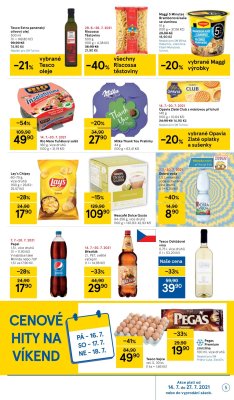 akční leták Tesco 14.7.2021-20.7.2021