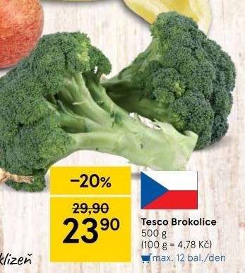 Brokolice Tesco