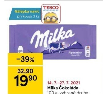 Čokoláda Milka