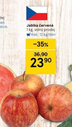 Jablka červená