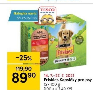 Kapsičky pro psy Friskies