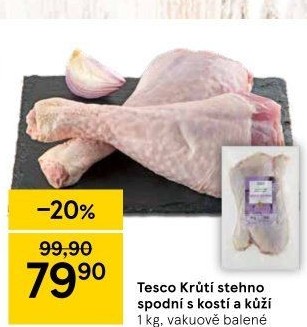 Krůtí stehna Tesco