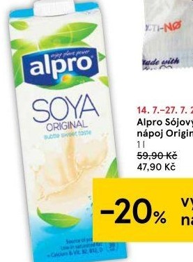 Nápoj sójový Alpro Soya