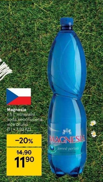 Přírodní voda Magnesia