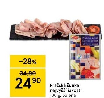 Šunka pražská nejvyšší jakosti LE&amp