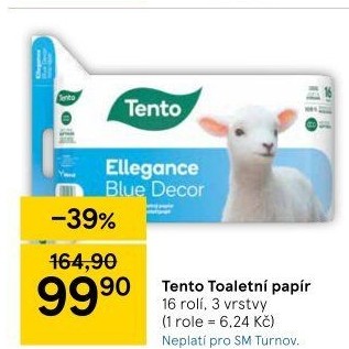 Toaletní papír 3vrstvý Tento