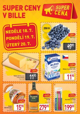 akční leták BILLA 14.7.2021-20.7.2021