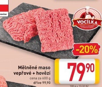 Mleté maso mix Vocílka