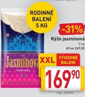 Rýže jasmínová LA Food