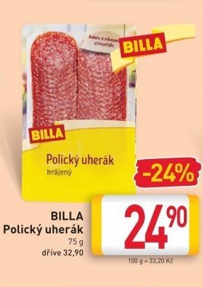 Salám Uherák polický Billa