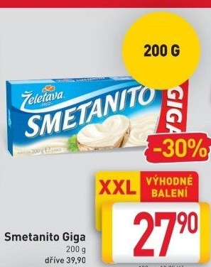 Sýr tavený Smetanito Želetava