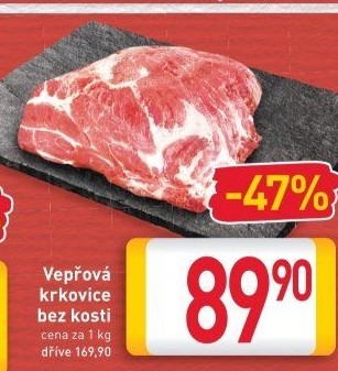 Vepřová krkovice bez kosti