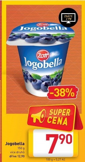 Jogurt Jogobella Zott