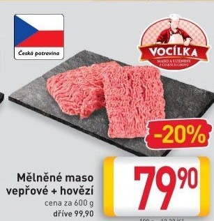 Mleté maso mix Vocílka