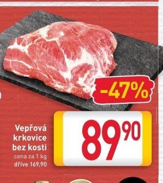Vepřová krkovice bez kosti