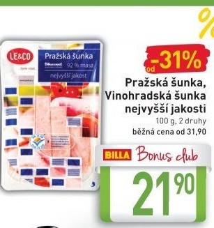 Šunka pražská LE&amp