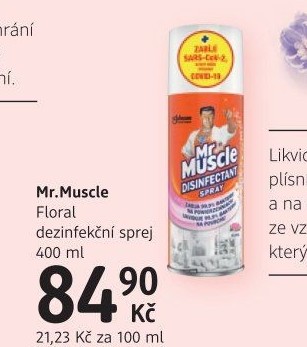 Dezinfekční sprej Mr. Muscle