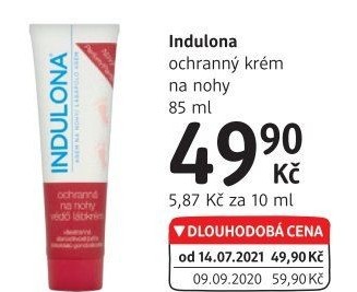 Krém na nohy Indulona